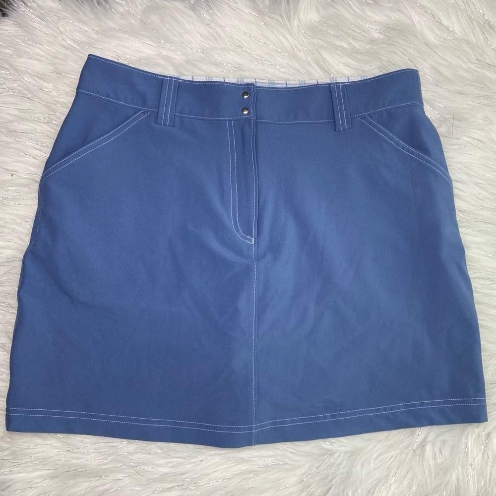 Tommy Armour 10 Blue Dri-Logic Athletic Skort